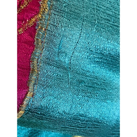 Vintage Anage Patchwork Jacket 2X - 80% Cotton 20% Silk‎ - Picture 4 of 6